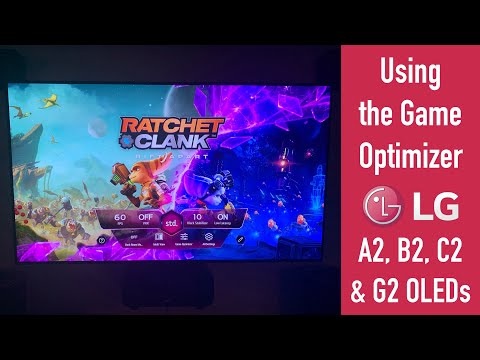 How to Use the Game Optimizer | LG A2, B2, C2, & G2 OLEDs