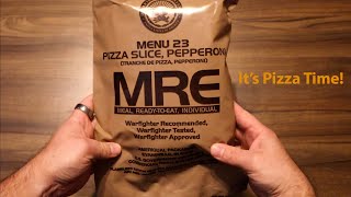 U.S. MRE Review | Menu No. 23 | Pizza Slice Pepperoni
