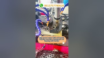 High speed rotary disk automatic tapping machine, hexagonal nut tapping M20 thread