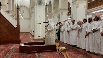 صلاة العشاء يوم الأربعاء 17-2-1441 الشيخ محمود خليل القارئ