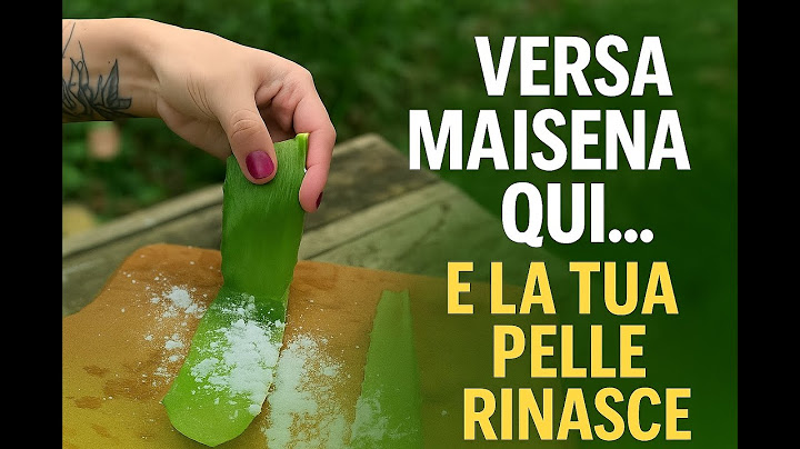 Mescola Amido Di Mais Con Aloe Vera E La Pelle Ringiovanirà Subito