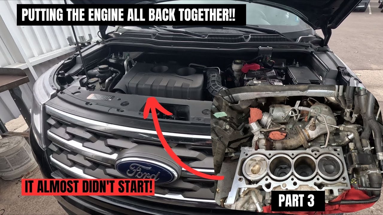 FINISHING UP THE HEAD GASKET JOB WALKTHROUGH ON REMOVING THE 2.3L