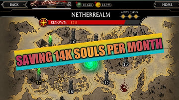 How To Save Souls from quest mode: Mortal Kombat Mobile - MK