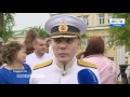 Торжественный выпуск офицеров и мичманов-прапорщиков состоялся в ТОВВМУ им. Макарова