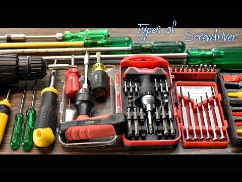 Types of Screwdrivers and their uses | DIY