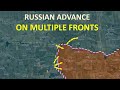 Russian Forces Intensify Offensive Operations On Avdiivka Front l Russian Advance On Multiple Fronts