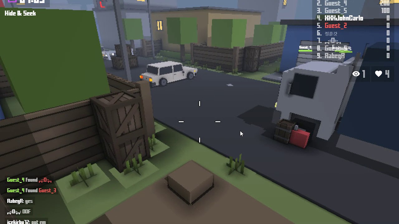 HIDE AND SEEK ON KRUNKER - YouTube