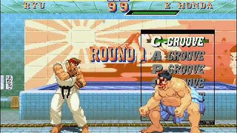 MUGEN Street Fighter II arcade mode playthrough part 1