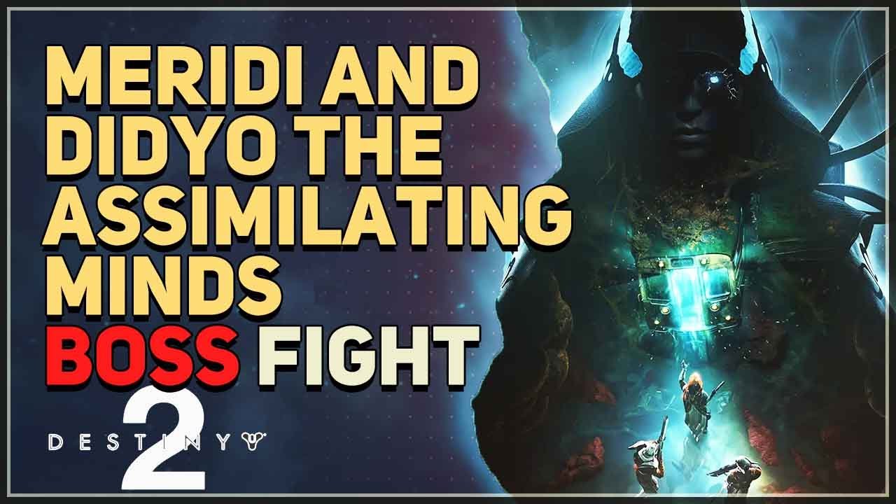 Meridi and Didyo The Assimilating Minds Boss Fight Destiny 2