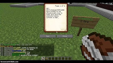 minecraft-HOW TO MAKE AND ACTIVATE COMMAND SIGNS