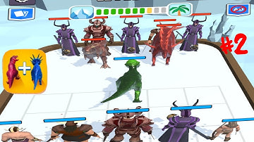 MERGE MASTER / DINOSAUR FUSION / Walkthrough Gameplay Part 2 Levels 130-135  ios Android