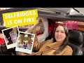SELFRIDGES CHRISTMAS TOUR  🎁 Vlogmas takes a dramatic turn as a fire breaks out
