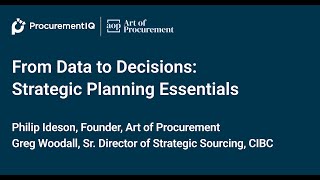 From Data to Decisions: Strategic Planning Essentials