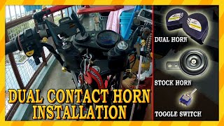 Paano magkabit ng Dual Horn at Stock Horn gamit ang Toggle Switch