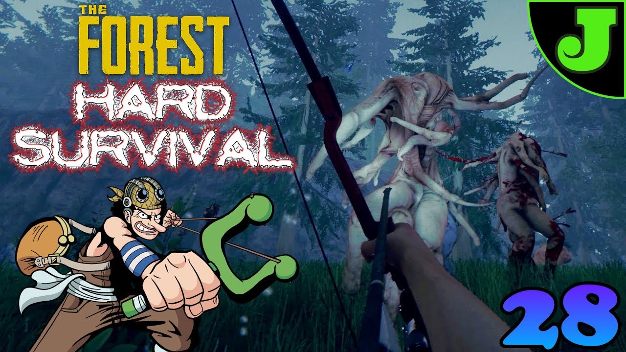 UPDATE! SLINGSHOT & ELECTRICAL TAPE! THE FOREST HARD SURVIVAL! EPISODE 28 V0.71 YouTube