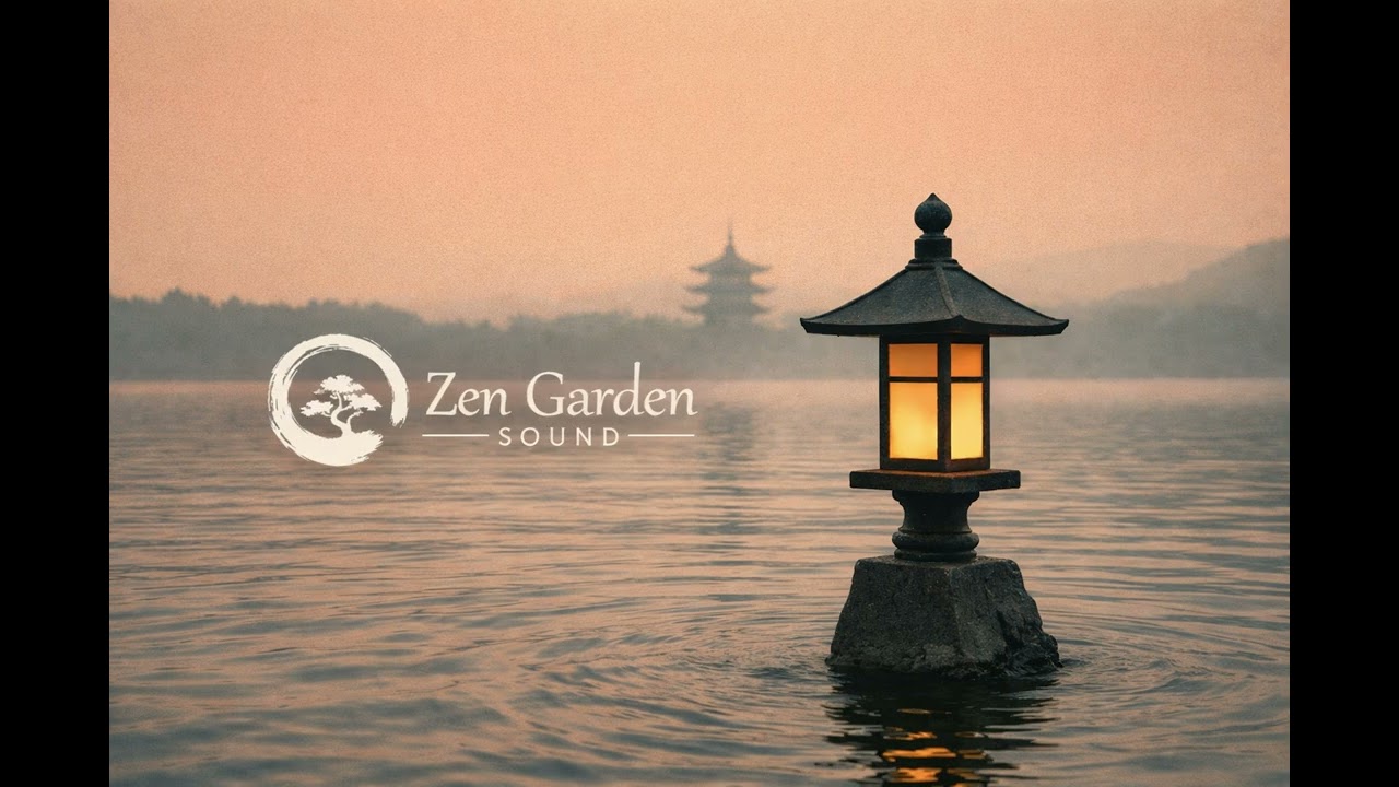 Japanese Zen Garden Ambience 🌿 Peaceful Inside | Relax • Study • Sleep