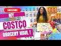 COSTCO MONTHLY GROCERY HAUL! SHOP WITH ME!