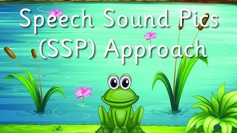 Fun with Phonics - Speech Sound Pics (SSP) in the Early Years with Miss Emma