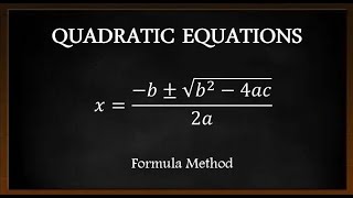 Master Quadratic Equations Step by Step Guide to the Formula Method