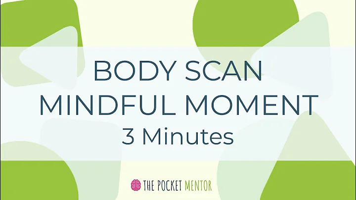 BODY SCAN | Guided Mindfulness Meditation 3 minutes (2022) Stress and Anxiety Release