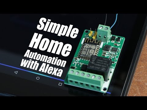 How to do Simple Home Automation with Amazon Alexa || ESP8266