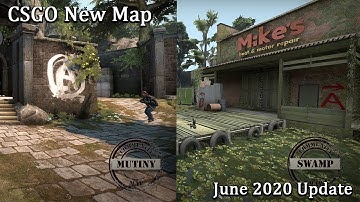 NEW CSGO MAP! EXPLORING MUTINY AND SWAMP - Counter-Strike: Global Offensive