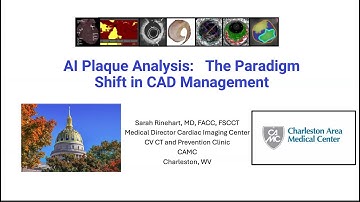 AI Plaque Analysis:  The Paradigm Shift in CAD Management With Sarah Jane Rinehart, MD.