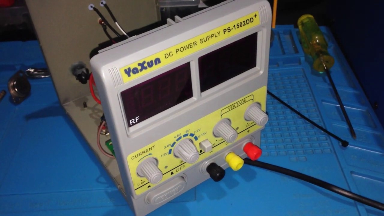 Fonte YaXun PS-1502DD+: Defeito Solucionado!!! - YouTube