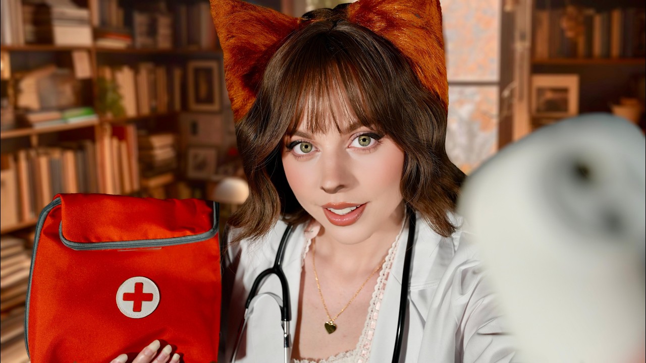 ASMR Werewolf Medical Exam, But You're Not a Werewolf 🐺🩺 Doctor Roleplay, Cranial Nerve Exam