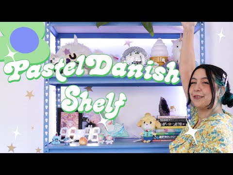 How to Make an Aesthetic Danish Pastel Shelf!