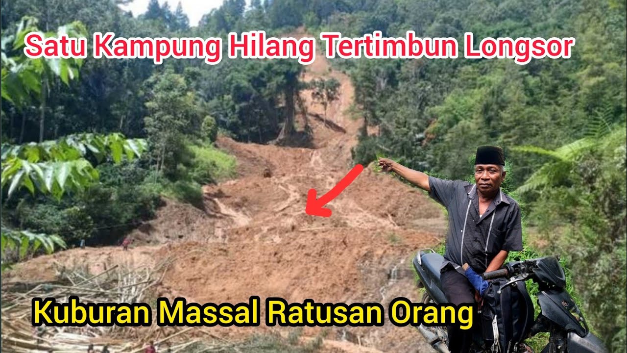 Gempa Megathrust Dahsyat Menimbun Satu Kampung Karena Tanah Longsor|Gempa Padang 2009