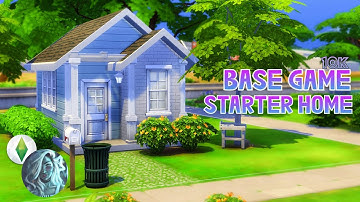 10K Base Game Starter Home | The Sims 4 | Speedbuild | No CC