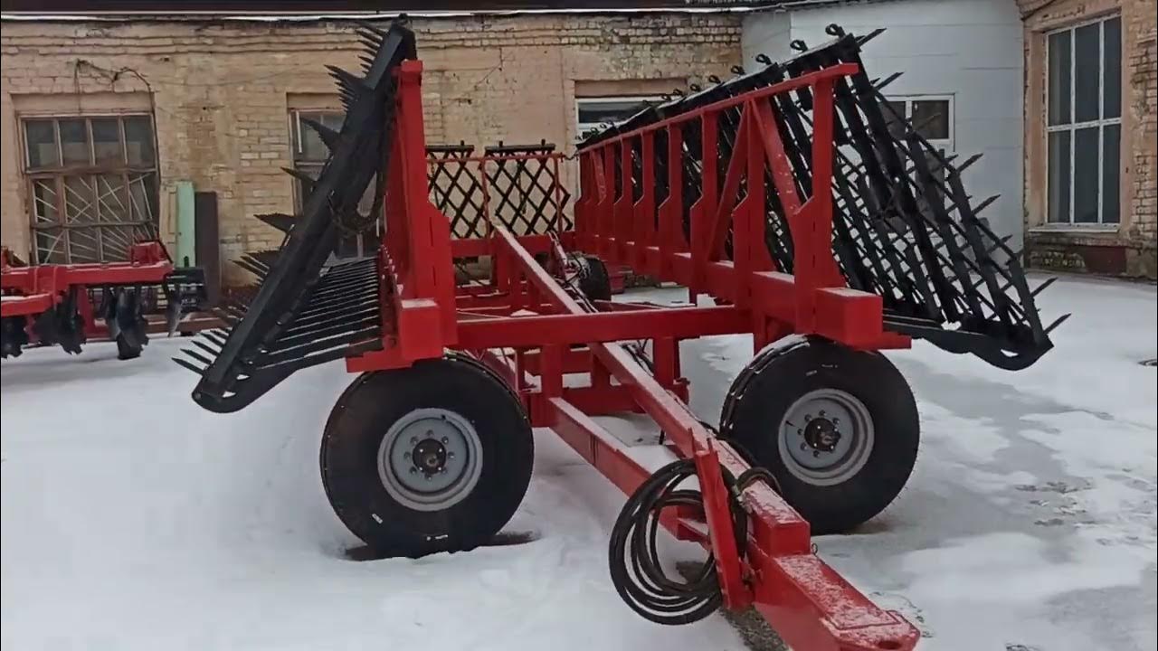 Борона зубовая - YouTube