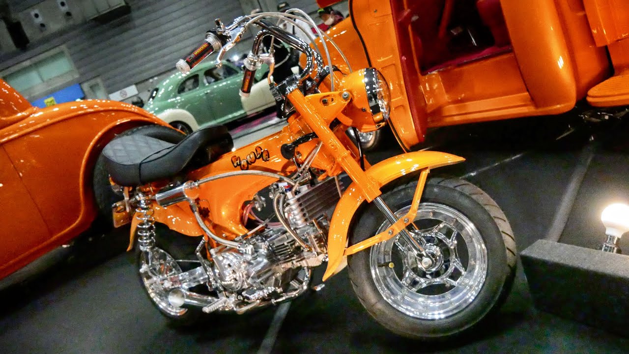 HONDA DAX HOTROD オレンジダックス - YouTube