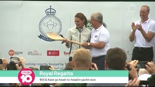 Royal News: Prince William & Kate Face-Off In Boating Battle | Studio 10