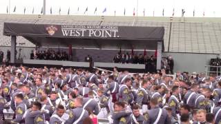 West Point Graduation: 2016 Benediction to Hat Toss