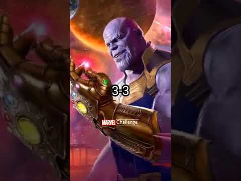 Thor vs Thanos