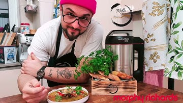 Minestrone al Pesto - Soup Maker Morphy Richards Sauté and Soup