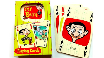 Mr Bean Playing Cards Poker Opening #mrbean #cards
