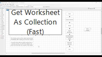 Get Worksheet as Collection(Fast) | MS Excel VBO | BluePrism