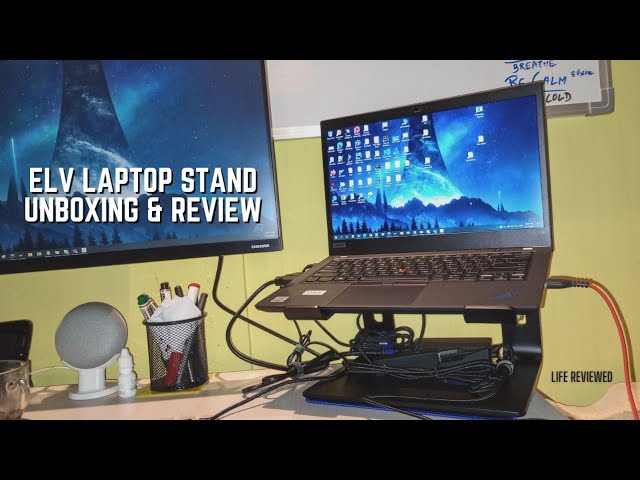 BUY ELV DIRECT Adjustable laptop stand for Desk, Lapdesk Portable