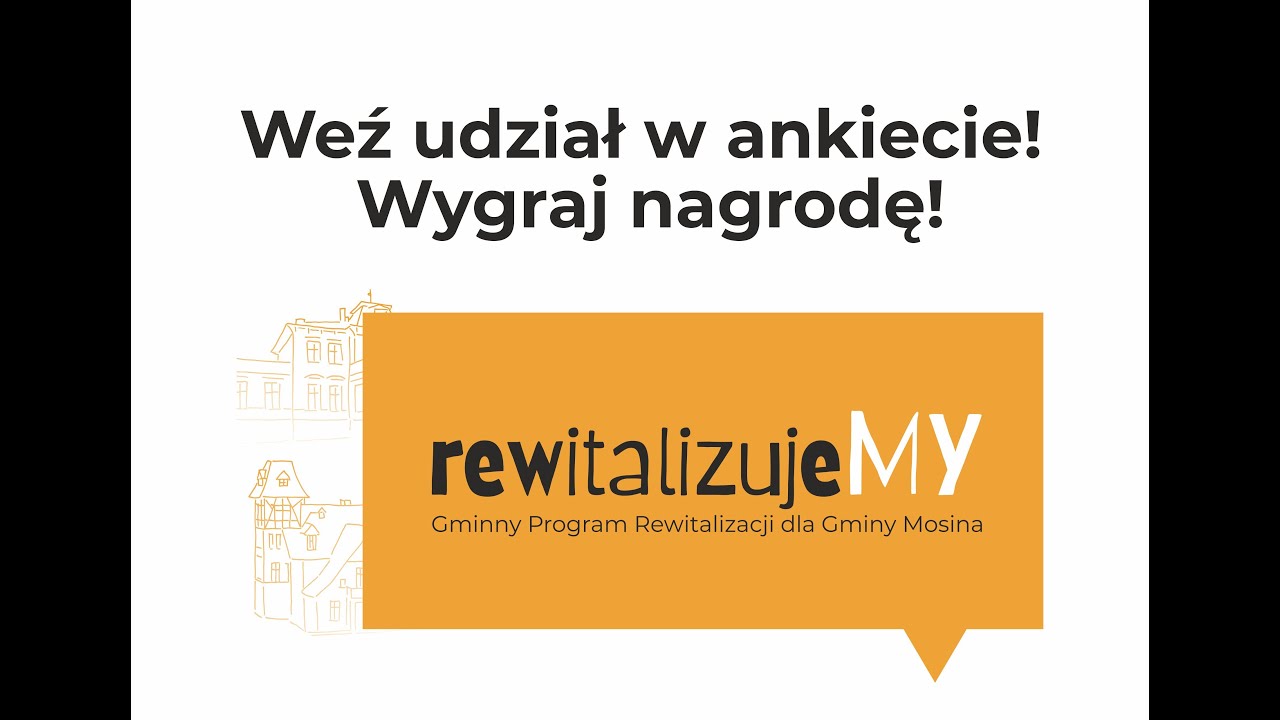 RewitalizujeMY - Gminny Program Rewitalizacji | Ankieta i nagrody