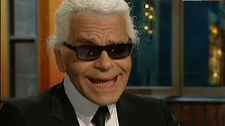 LAGERFELD bei BECKMANN Interview 2004 73 Min