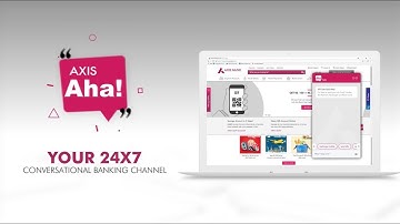 Axis Aha! – Now you can Talk or Type to Bank