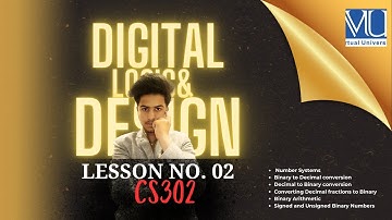 cs302 short lecture | cs302 short lecture 2|digital logic design short lecture 2 | cs302 lecture 2