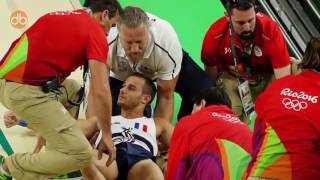 French Gymnast BREAKS LEG Gets DROPPED - RIO OLYMPICS 2016!!!