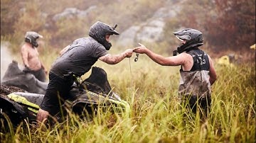 34" Assassinators on Renegade XMR 1000 Skeg Tow Truck