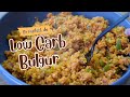 Low Carb Bulgur zum Abnehmen - schnell &amp; einfach! | Vegetarisches Keto Rezept