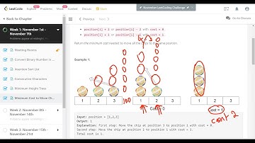 Minimum Cost to Move Chips to The Same Position - 5th Nov LeetCoding Challenge - GoMaster.in