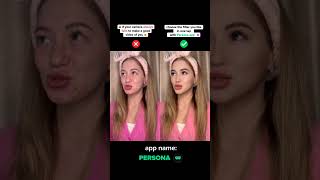 Persona app 💚 Best photo/video editor 😍 #model #makeup #style #beautycare screenshot 5